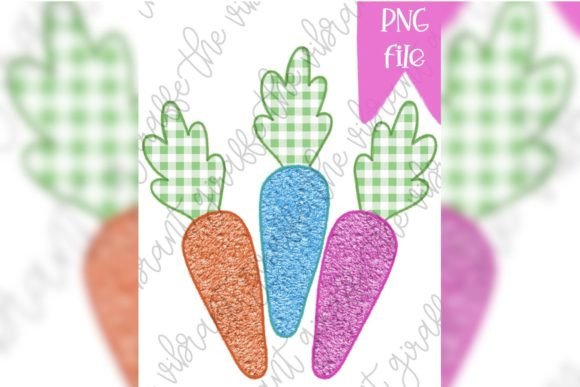 Faux Embroidery Easter PNG