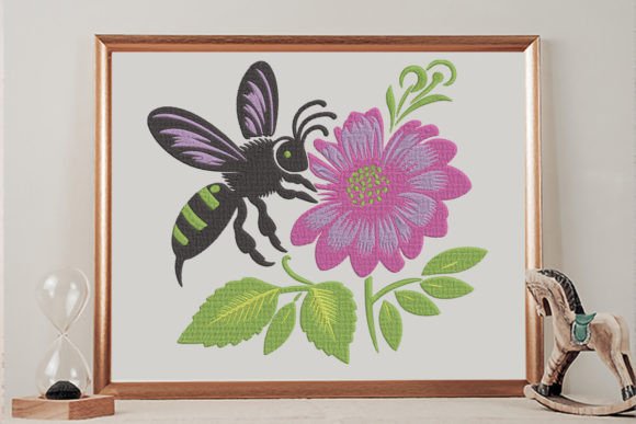 Friendly Bee Embroidery: A Spring-Ready Seasonal Staple