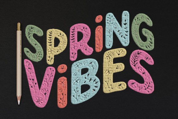 Spring Vibes Embroidery