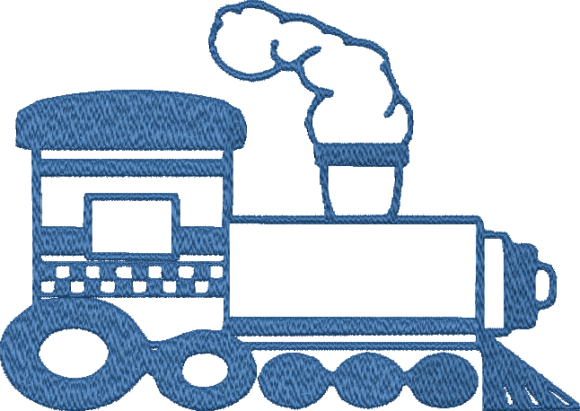 Train Machine Embroidery