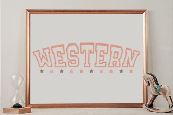 Western Sign, Country Girl Embroidery