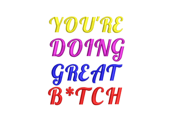 You’re Doing Great Embroidery Digitizing